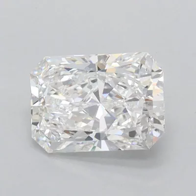 0.96ct E VVS1 Rare Carat Ideal Cut Radiant Lab Grown Diamond