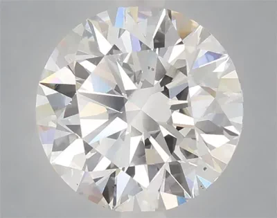 3.10ct E SI1 Rare Carat Ideal Cut Round Lab Grown Diamond