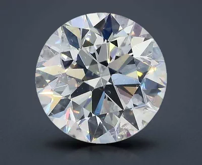 4.10ct D SI2 Rare Carat Ideal Cut Round Diamond