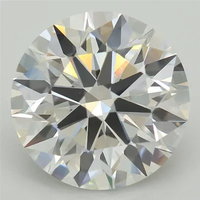 5.04ct E VS1 Rare Carat Ideal Cut Round Lab Grown Diamond