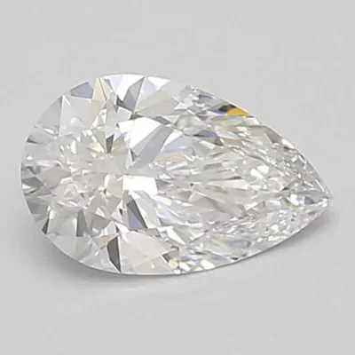 1.09ct D VS1 Rare Carat Ideal Cut Pear Lab Grown Diamond