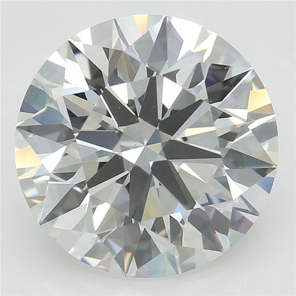 2.61ct H VS1 Rare Carat Ideal Cut Round Lab Grown Diamond