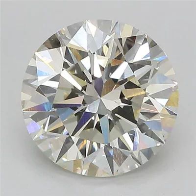 2.57ct J VS1 Excellent Cut Round Lab Grown Diamond