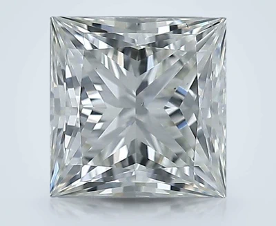 0.92ct K SI1 Rare Carat Ideal Cut Princess Diamond