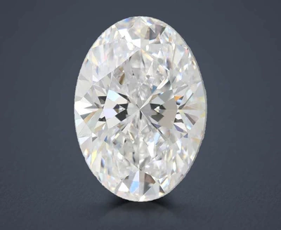 1.09ct E VS1 Rare Carat Ideal Cut Oval Lab Grown Diamond