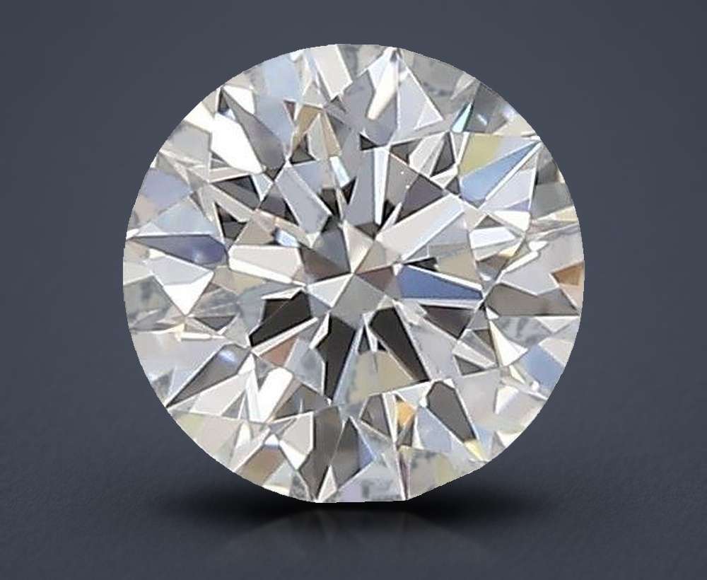 0.58ct D VVS1 Rare Carat Ideal Cut Round Lab Grown Diamond