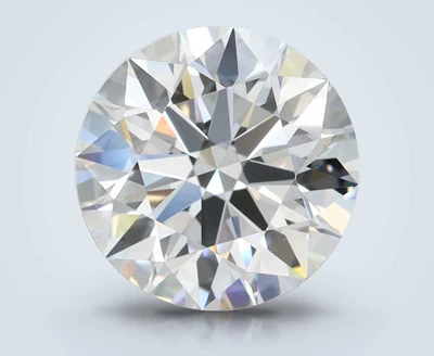 2.68ct D VVS1 Rare Carat Ideal Cut Round Lab Grown Diamond