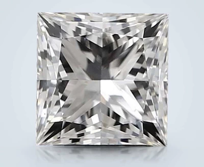 2.01ct H VS2 Rare Carat Ideal Cut Princess Lab Grown Diamond