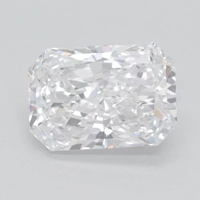 1.54ct D VS1 Rare Carat Ideal Cut Radiant Lab Grown Diamond