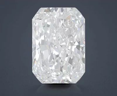 1.54ct D VS1 Rare Carat Ideal Cut Radiant Lab Grown Diamond