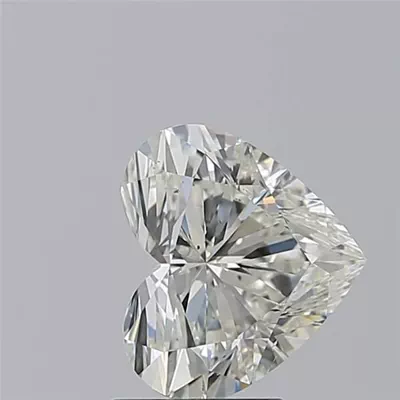 2.02ct J SI1 Rare Carat Ideal Cut Heart Diamond