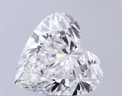 9.09ct F VS1 Rare Carat Ideal Cut Heart Lab Grown Diamond