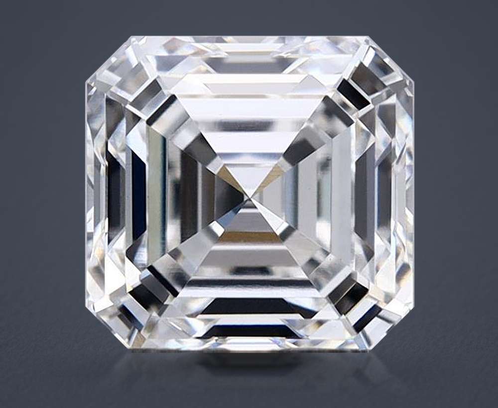 1.98ct D VS1 Rare Carat Ideal Cut Asscher Lab Grown Diamond