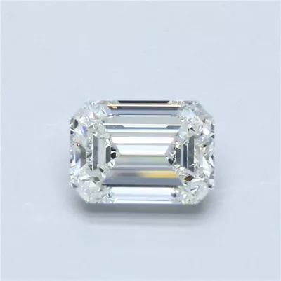 2.02ct I VS1 Rare Carat Ideal Cut Emerald Diamond