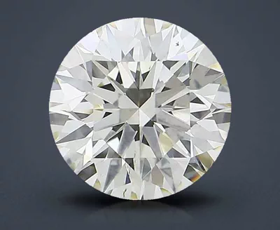 2.12ct K VS2 Rare Carat Ideal Cut Round Diamond