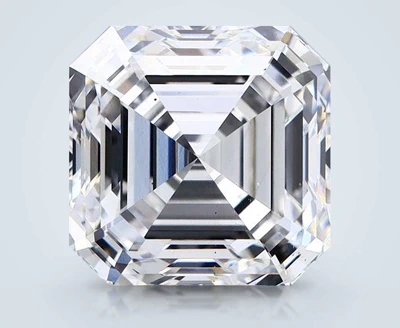 7.03ct E VS2 Rare Carat Ideal Cut Asscher Lab Grown Diamond
