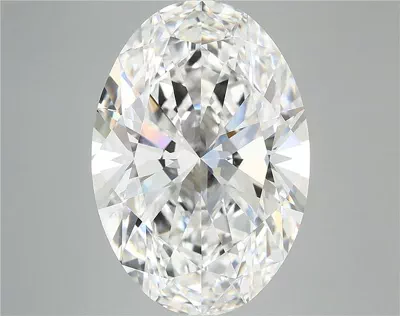 10.04ct F VVS2 Rare Carat Ideal Cut Oval Lab Grown Diamond