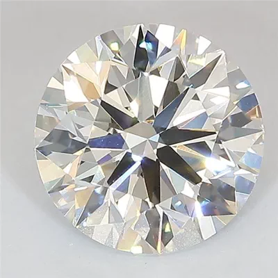 3.03ct J VS1 Rare Carat Ideal Cut Round Lab Grown Diamond