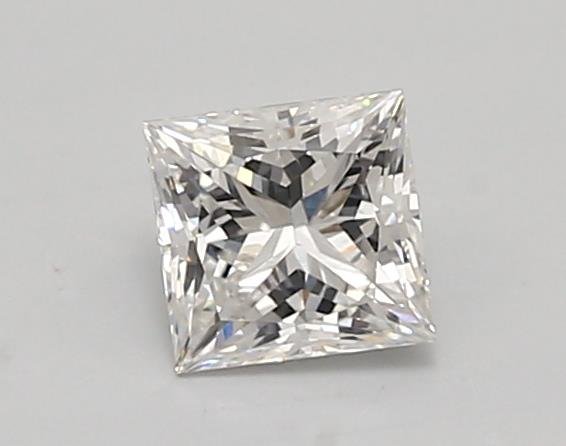 0.88ct E VVS2 Rare Carat Ideal Cut Princess Lab Grown Diamond
