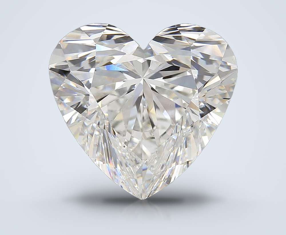 15.52ct F VS1 Rare Carat Ideal Cut Heart Lab Grown Diamond