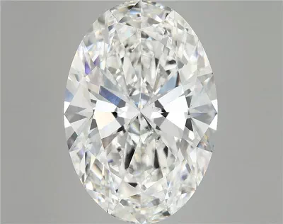 11.83ct F VVS2 Rare Carat Ideal Cut Oval Lab Grown Diamond