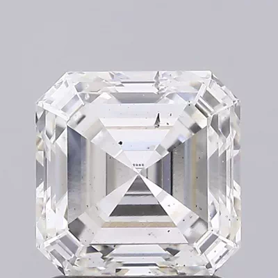 1.52ct G SI1 Excellent Cut Asscher Lab Grown Diamond