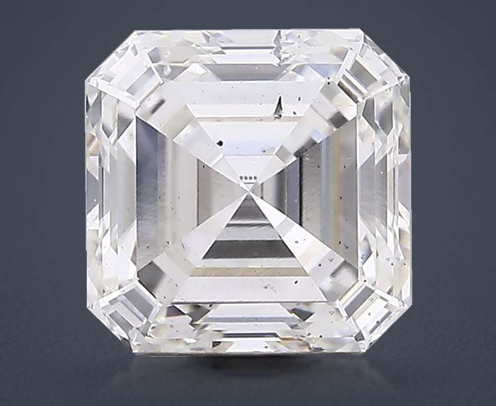 1.52ct G SI1 Excellent Cut Asscher Lab Grown Diamond