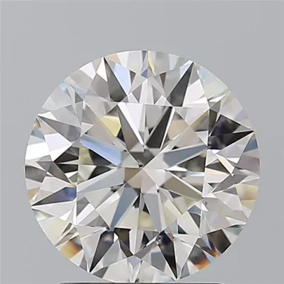 2.26ct J SI1 Rare Carat Ideal Cut Round Diamond