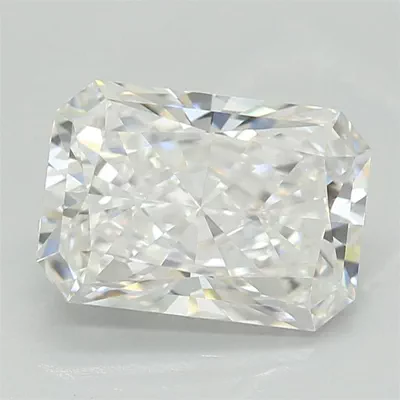 1.33ct E VVS2 Rare Carat Ideal Cut Radiant Lab Grown Diamond