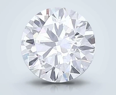 1.01ct H VVS2 Rare Carat Ideal Cut Round Lab Grown Diamond