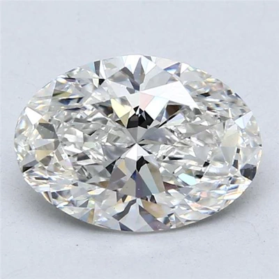 2.53ct F VS1 Rare Carat Ideal Cut Oval Lab Grown Diamond