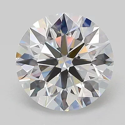 1.51ct D VVS2 Rare Carat Ideal Cut Round Lab Grown Diamond