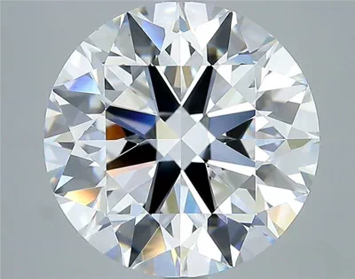 5.42ct D VS2 Rare Carat Ideal Cut Round Diamond