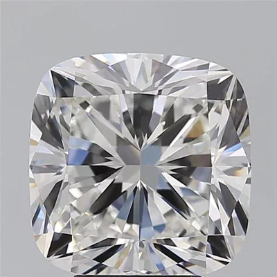 6.01ct G VS1 Rare Carat Ideal Cut Cushion Diamond