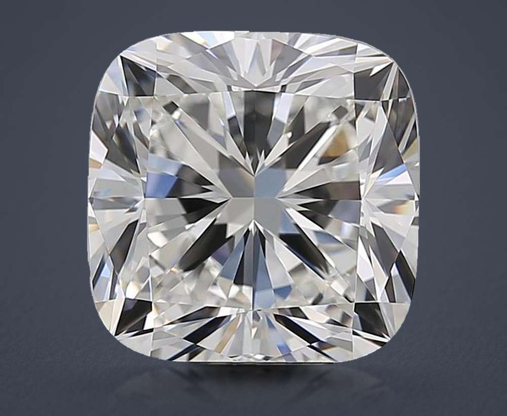 6.01ct G VS1 Rare Carat Ideal Cut Cushion Diamond