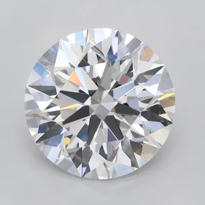 2.53ct D VVS1 Rare Carat Ideal Cut Round Lab Grown Diamond
