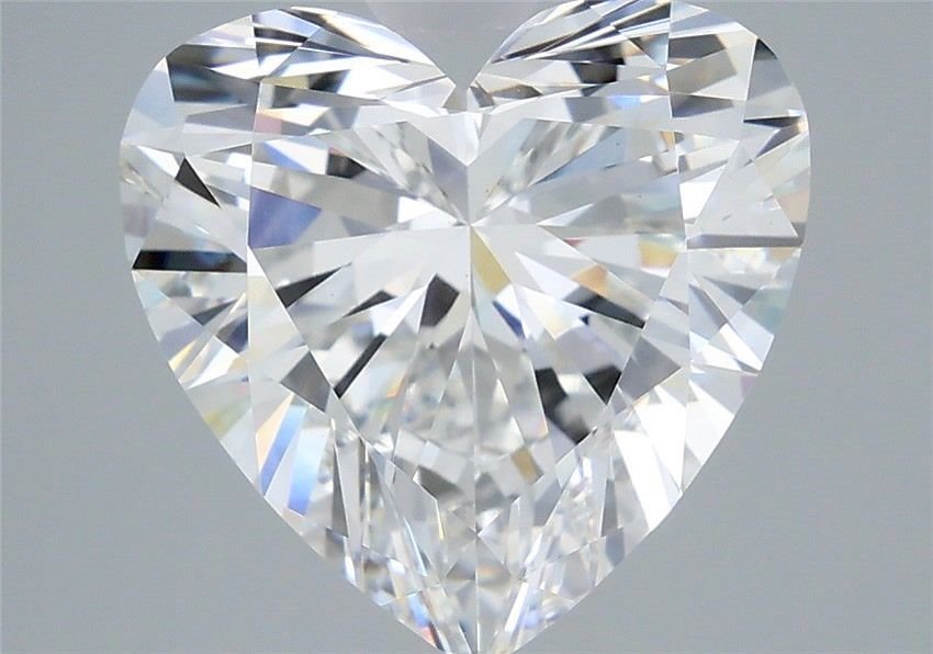 5.99ct E VS1 Rare Carat Ideal Cut Heart Lab Grown Diamond