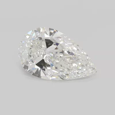 15.07ct E VVS2 Very Good Cut Pear Lab Grown Diamond