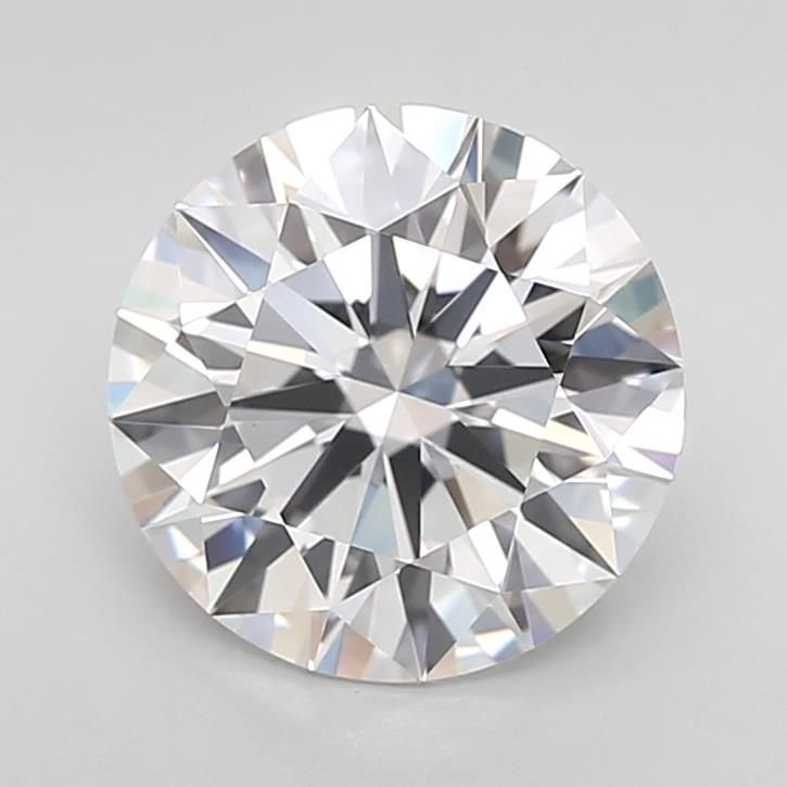 2.51ct D VVS1 Rare Carat Ideal Cut Round Lab Grown Diamond
