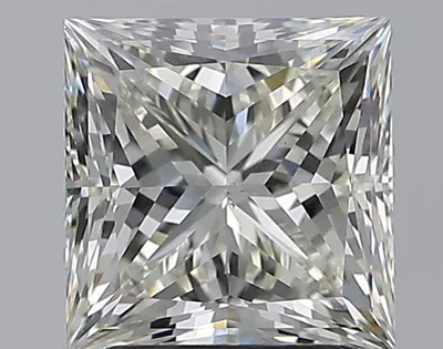 2.29ct J VS2 Rare Carat Ideal Cut Princess Diamond