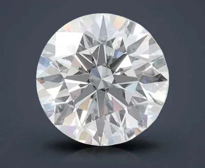 1.28ct D VVS2 Rare Carat Ideal Cut Round Lab Grown Diamond