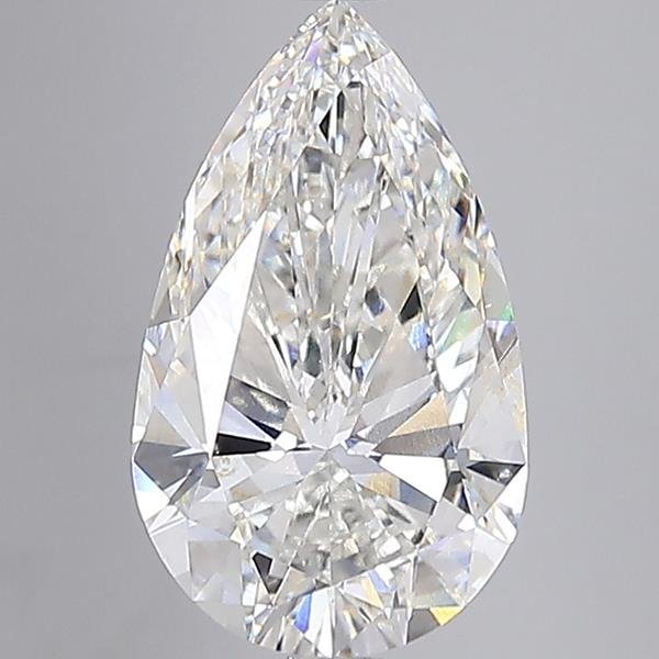 10.02ct F VS1 Rare Carat Ideal Cut Pear Lab Grown Diamond