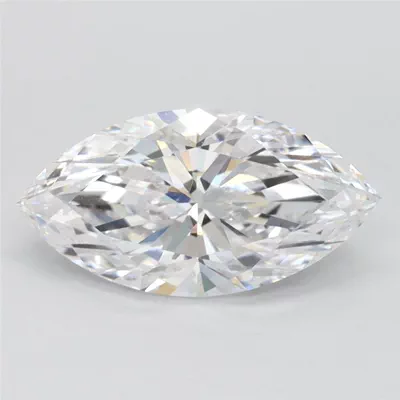 1.63ct D VVS1 Rare Carat Ideal Cut Marquise Lab Grown Diamond