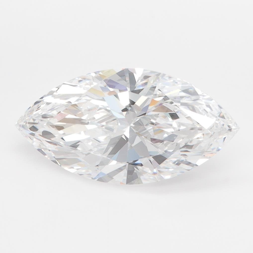 1.90ct D VVS1 Rare Carat Ideal Cut Marquise Lab Grown Diamond