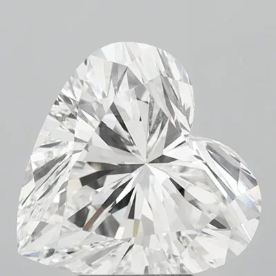 6.29ct E VVS2 Rare Carat Ideal Cut Heart Lab Grown Diamond