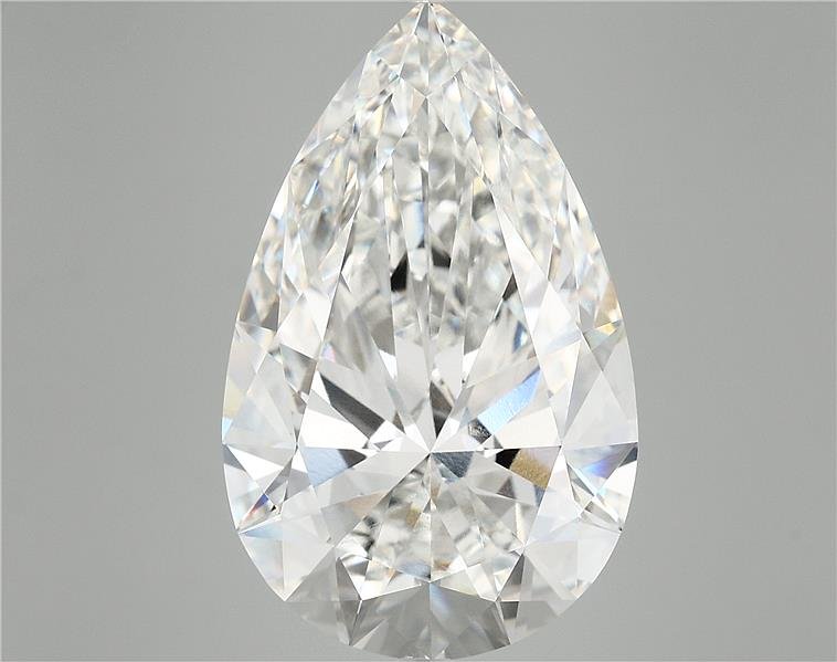 11.55ct F VVS2 Rare Carat Ideal Cut Pear Lab Grown Diamond