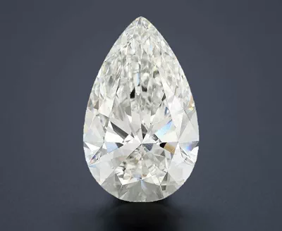 11.55ct F VVS2 Rare Carat Ideal Cut Pear Lab Grown Diamond