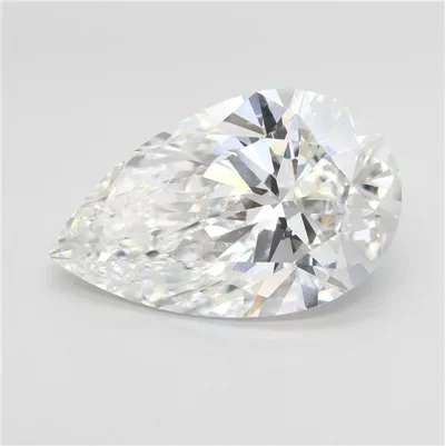 10.08ct F VS1 Rare Carat Ideal Cut Pear Lab Grown Diamond
