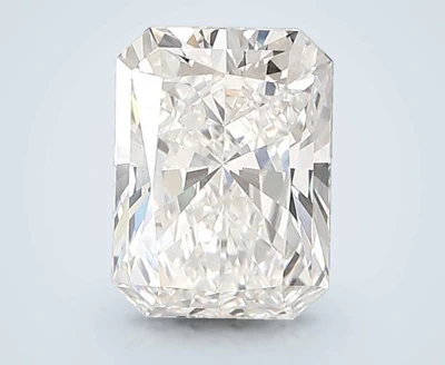 3.58ct F VS1 Rare Carat Ideal Cut Radiant Lab Grown Diamond