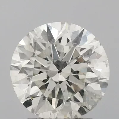 1.71ct J SI2 Rare Carat Ideal Cut Round Diamond